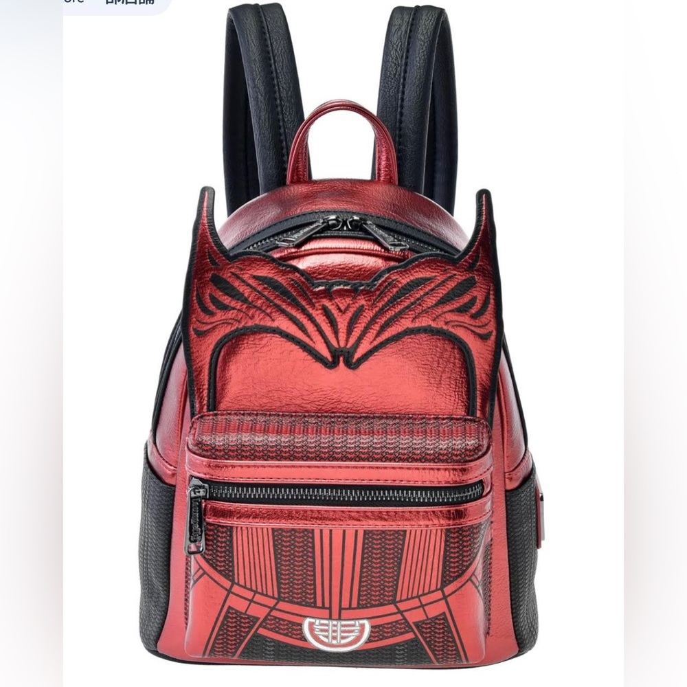 Loungefly Disney Scarlet Witch Wanda Cosplay Mini Backpack.